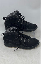 Load image into Gallery viewer, Nike Kids Air Jordan 10 Retro Black Mid Top Lace-Up Sneaker Shoes Size 2Y

