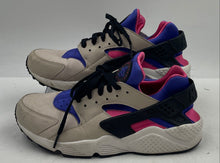 Load image into Gallery viewer, Authentic Nike Mens Air Huarache 318429-056 Blue Pink Black Running Shoes Sz 8.5
