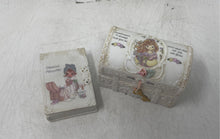 Load image into Gallery viewer, Enesco Precious Moments Porcelain Miniature Trinket &amp; Treasure Chest Boxes 2 Pcs
