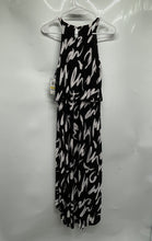 Load image into Gallery viewer, INC International Concepts Womens Black White Sleeveless Maxi Dress Sz M W/ Tags
