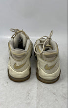 Load image into Gallery viewer, Nike Boys Air More Uptempo DX1939-100 White And Brown Sneakers Shoes Size 4Y
