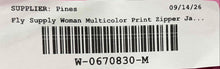 Load image into Gallery viewer, Fly Supply Womens Multicolor Colorblock Hooded Windbreaker Jacket Size Large
