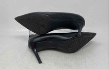 Load image into Gallery viewer, Michael Kors Womens Black Leather Pointed Toe Slip-On Pump Heels Size 6M
