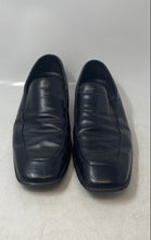 Load image into Gallery viewer, Donald J. Pliner Mens Black Leather Square Toe Slip-On Loafer Shoes Size 12 M
