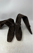 Load image into Gallery viewer, Cole Haan Womens Brown Square Toe Zipper Block Knee-High Size 8B
