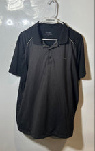 Load image into Gallery viewer, Calvin Klein Performance Mens Black Micro Print Short Sleeve Polo Shirt Size L
