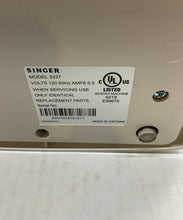 Load image into Gallery viewer, Singer Model 3337 White Simple Sewing Machine With Case Not Tested

