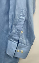 Load image into Gallery viewer, Michael Kors Mens Light Blue Cotton Long Sleeve Dress Shirt Size 16 1/2
