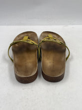 Load image into Gallery viewer, Authentic Tory Burch Womens Miller Cloud Brown Leather Thong Sandals Size 9.5 M
