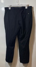 Load image into Gallery viewer, Banana Republic Womens Black Flat Front Pockets Stretch Dress Pants Size 12

