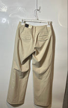 Load image into Gallery viewer, Loft Ann Taylor Womens Beige Flat Front Belt Loops Back Pockets Dress Pants 00P
