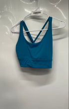 Load image into Gallery viewer, Lululemon Womens Energy Longline Blue Crossback Strap Sports Bra Size 8

