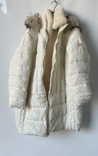 Load image into Gallery viewer, Michael Kors Womens Beige Long Sleeve Hooded Full-Zip Puffer Coat Size 3X
