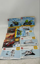 Load image into Gallery viewer, LEGO Creator Mini Multicolor Instruction Manuals Books Lot Of 11 Pieces
