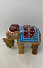 Load image into Gallery viewer, Collectible Multicolor Hand-Painted And Handmade Elephant Figurine
