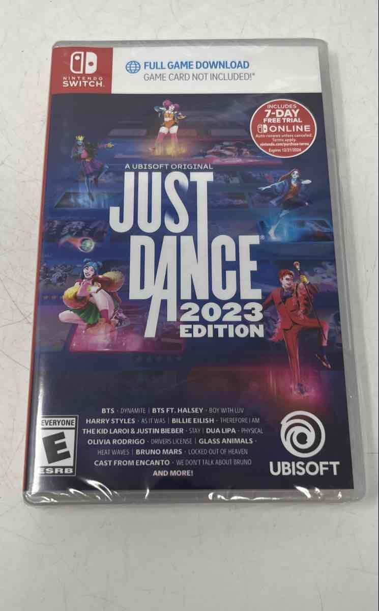 Ubisoft Nintendo Switch Just Dance 2023 Edition Video Game Factory Sealed