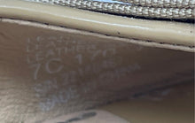 Load image into Gallery viewer, Authentic Tory Burch Womens Trudy Beige Leather Peep Toe Ballet Flats Sz 7C Worn
