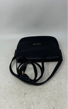 Load image into Gallery viewer, Calvin Klein Womens Black Leather Inner Pockets Adjustable Strap Crossbody Bag
