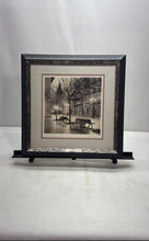 Load image into Gallery viewer, The Plaza De Porlier Oviedo Framed Art Print Signed By Allen B. Center
