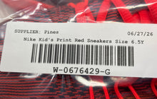 Load image into Gallery viewer, Nike Kids KD 8 768867-610 Red Low Top Lace-Up Sneaker Shoes Size 6.5Y
