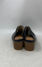 Load image into Gallery viewer, Universal Thread Womens Tara Black Leather Slip-On Block Heel Mule Shoes Size 10
