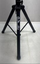 Load image into Gallery viewer, Pyle Black Aluminum Adjustable Leg Portable Speaker Or Camera Stand Tripod
