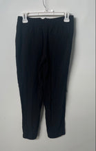 Load image into Gallery viewer, Zara Womens Black Elastic Waist Drawstring Pockets Trouser Pants Size XS
