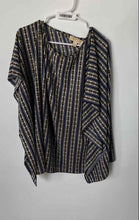 Load image into Gallery viewer, Michael Kors Womens Multicolor Printed Round Neck Blouse Top Size S/M
