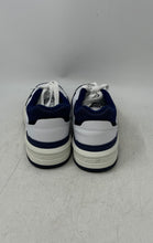Load image into Gallery viewer, Lacoste Mens Lineshot 223 2 White Blue Low Top Lace-Up Sneaker Shoes Size 8
