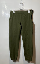 Load image into Gallery viewer, Banana Republic Womens Green Flat Front Side Zip Ankle Pants Size 10
