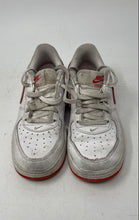 Load image into Gallery viewer, Nike Boys Force 1 Low FJ3484-101 White Red Lace-Up Sneaker Shoes Size 13C
