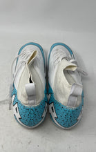 Load image into Gallery viewer, Wowei Mens White Aqua Lace-Up Low Top Football Cleats Shoes Size EUR 42
