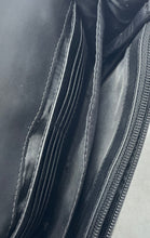 Load image into Gallery viewer, Guess Womens Kalei Black Monogram Inner Pocket Adjustable Strap Crossbody Bag
