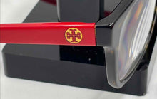 Load image into Gallery viewer, Authentic Tory Burch Women's Red Tortoise Glasses With Case
