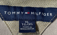 Load image into Gallery viewer, Tommy Hilfiger Womens Metallic Gold Long Sleeve Button Front Jean Jacket Size XL
