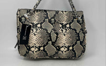Load image into Gallery viewer, Inc International Concepts Womens Black Animal Printed Shoulder Bag With Tag
