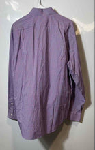 Load image into Gallery viewer, J.Crew Mens Purple Gingham Print Wrinkle Free Long Sleeve Button-Up Shirt Size L
