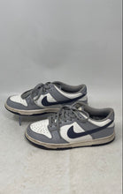 Load image into Gallery viewer, Nike Boys Dunk Low FB9109-101 White Gray Lace-Up Sneaker Shoes Size 6.5Y
