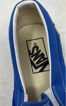 Load image into Gallery viewer, Vans Unisex Blue White Printed Lace-Up Sneaker Shoes Size M5 W6.5
