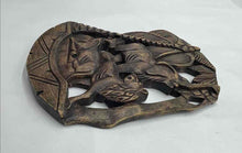 Load image into Gallery viewer, Home Decorative Wall Hanging Africa Continent Outline Animals Art Sculpture
