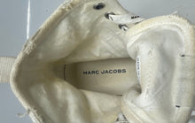 Load image into Gallery viewer, Authentic Marc Jacobs Womens White Lace-Up The Sneaker Shoes Size EUR 37 Stained
