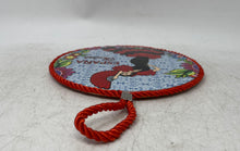 Load image into Gallery viewer, Espana Madrid Spanish Flamenco Dancer Ceramic Decorative Trivet With Rope Hanger
