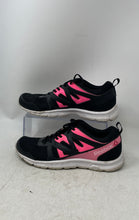 Load image into Gallery viewer, Reebok Womens Memory Tech Black Pink Lace-Up Low Top Sneaker Shoes Size 8
