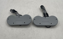 Load image into Gallery viewer, Set Of 2 Pcs Nintendo SNES Gray Classic Edition Wired Controller Gamepad
