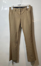 Load image into Gallery viewer, Express Womens Brown Flat Front Pockets Straight Leg Trouser Pants Size 00S
