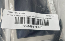 Load image into Gallery viewer, Sharp Model VL-E765 Silver 8mm Video8 Format Camcorder With Charger Untested
