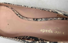 Load image into Gallery viewer, Kate Spade New York Womens Beverly Beige Black Animal Print Pump Heels Size 6.5M
