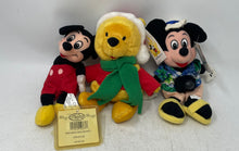 Load image into Gallery viewer, Vintage Antique Disney Store Mixed Variety Collectible Bean Bag Plush Toys 3 Pcs
