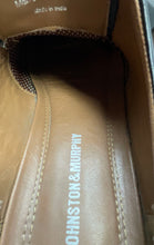 Load image into Gallery viewer, Johnston &amp; Murphy Mens Black Leather Lace-Up Derby Dress Shoes Size 10M
