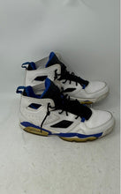 Load image into Gallery viewer, Nike Mens Jordan Flightclub 91 555475-107 White Blue Basketball Shoes Size 11.5
